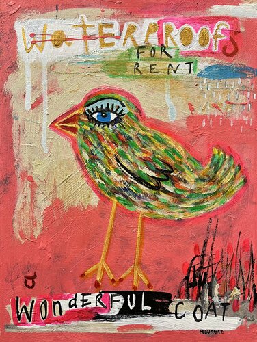 Wonderful coat par María Burgaz, Peinture en vente sur Singulart