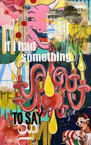 If I had something to say de María Burgaz, Pintura a la venta en Singulart