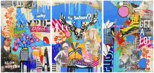 Expect a lot, get a lot de María Burgaz, Pintura a la venta en Singulart