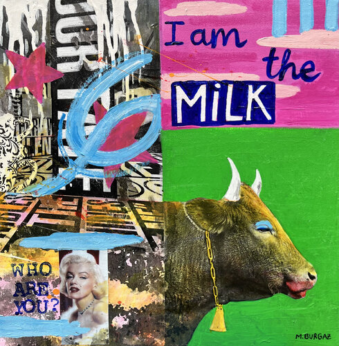 I am the milk di María Burgaz, Pittura in vendita su Singulart