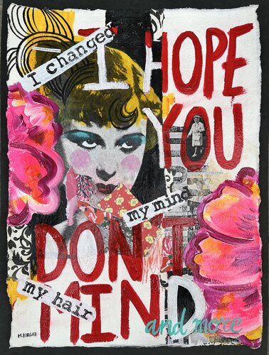 I hope you don´t mid van María Burgaz, Werk op papier te koop op Singulart