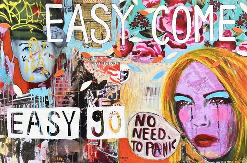 Easy come, easy go by María Burgaz, Painting for Sale on Singulart