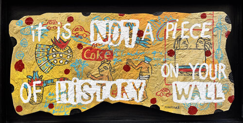 It is not a piece of history on your wall von María Burgaz, Malerei kaufen auf Singulart