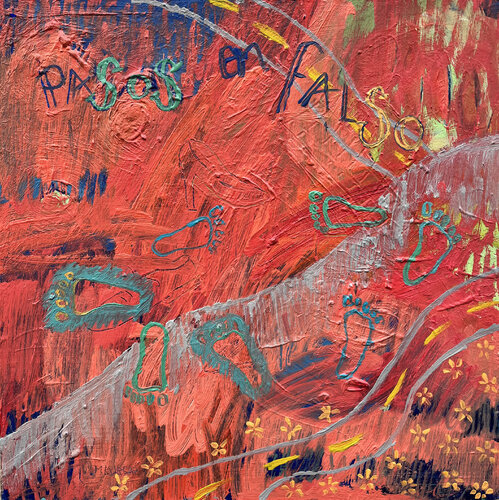Pasos en falso by María Burgaz, Painting for Sale on Singulart