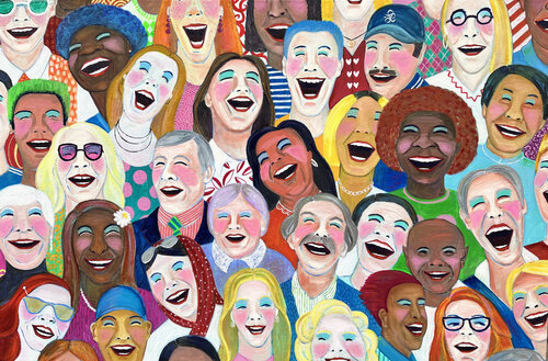 Can´t stop laughing María Burgaz