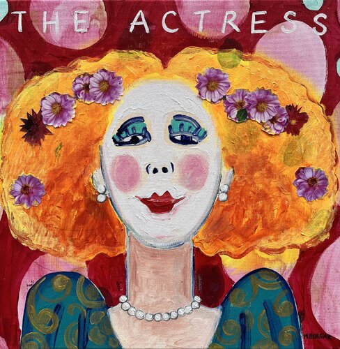 The actress di María Burgaz, Pittura in vendita su Singulart