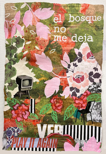El bosque no me deja ver van María Burgaz, Werk op papier te koop op Singulart