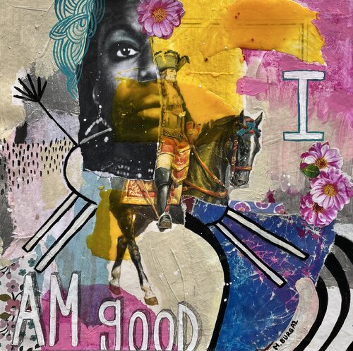 I am good by María Burgaz, Work on Paper for Sale on Singulart