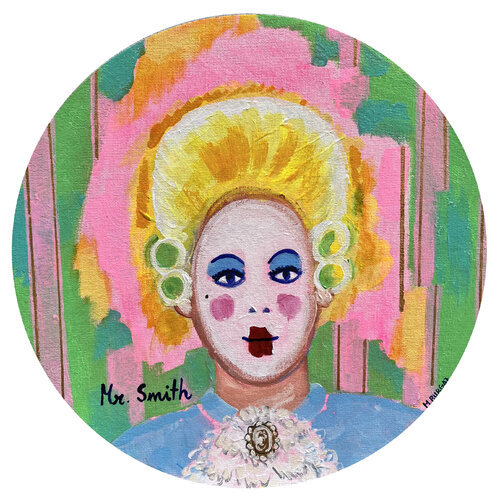 Mr Smith by María Burgaz, Painting for Sale on Singulart