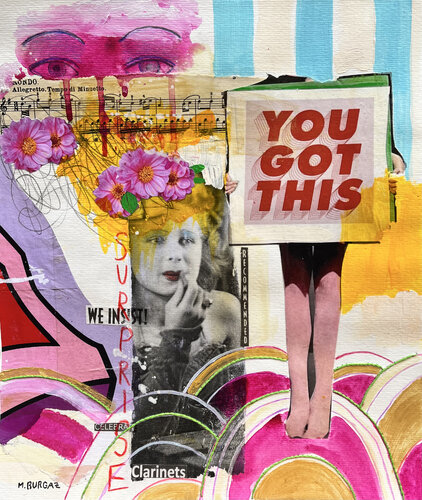 You got this par María Burgaz, Œuvre sur papier en vente sur Singulart