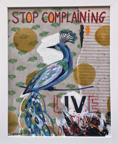 Stop complaining par María Burgaz, Peinture en vente sur Singulart