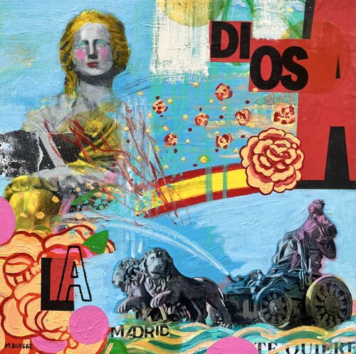 Diosa par María Burgaz, Peinture en vente sur Singulart