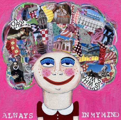 Always in my mind par María Burgaz, Peinture en vente sur Singulart
