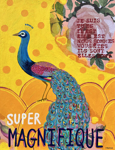 Magnifique par María Burgaz, Peinture en vente sur Singulart