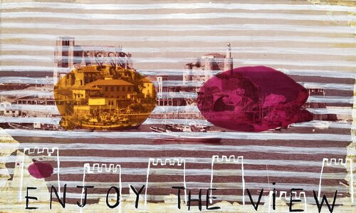 Enjoy the view van María Burgaz, Schilderij te koop op Singulart