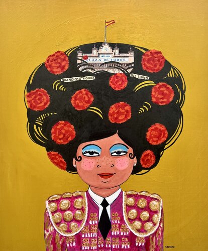 In my head de María Burgaz, Pintura a la venta en Singulart
