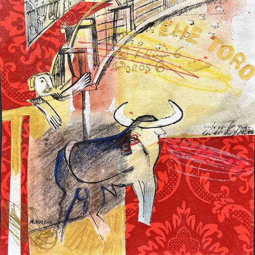 Ehe Toro !! de María Burgaz, Pintura a la venta en Singulart