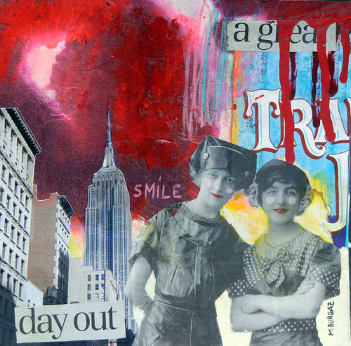 A great day out par María Burgaz, Œuvre sur papier en vente sur Singulart