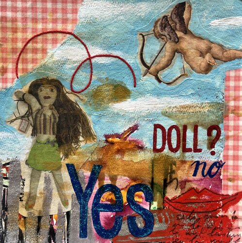 Dolls van María Burgaz, Schilderij te koop op Singulart