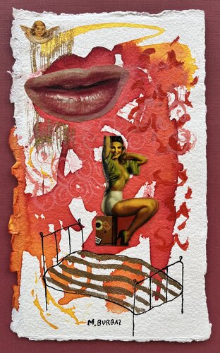 Con amor I von María Burgaz, Werk auf Papier kaufen auf Singulart