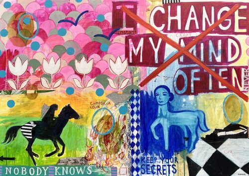 Nobody Knows de María Burgaz, Pintura a la venta en Singulart