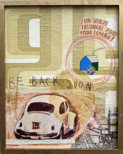 Be back soon di María Burgaz, Pittura in vendita su Singulart