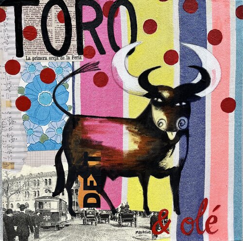 Toro von María Burgaz, Malerei kaufen auf Singulart