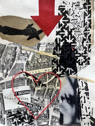 It´ begins with an idea by María Burgaz, 종이 for Sale on Singulart