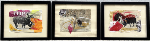 Momentos Taurinos I-III par María Burgaz, Œuvre sur papier en vente sur Singulart