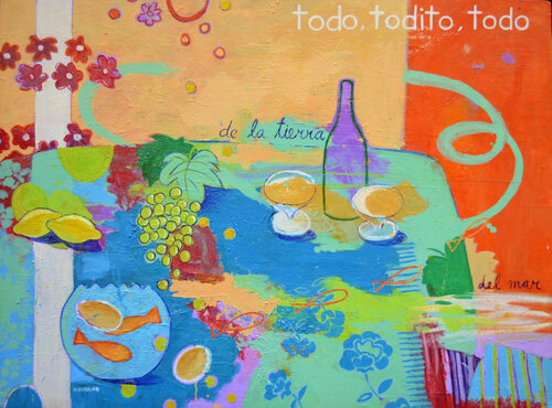 Todo, todito, todo de María Burgaz, Pintura a la venta en Singulart