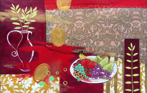 Queda la fruta di María Burgaz, Pittura in vendita su Singulart