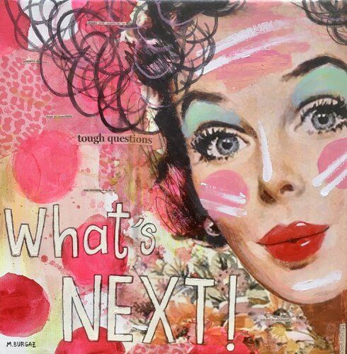 What´s next! par María Burgaz, Peinture en vente sur Singulart