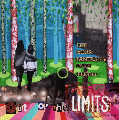 Out of the limits di María Burgaz, Pittura in vendita su Singulart