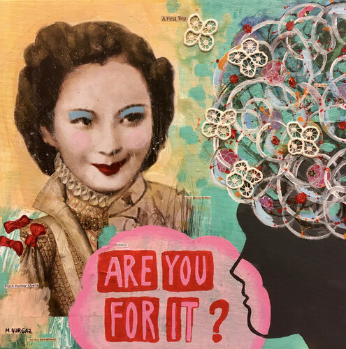 Are you for it? van María Burgaz, Schilderij te koop op Singulart