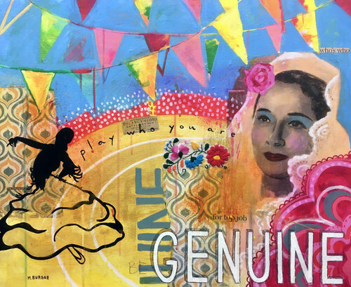 Genuine di María Burgaz, Pittura in vendita su Singulart
