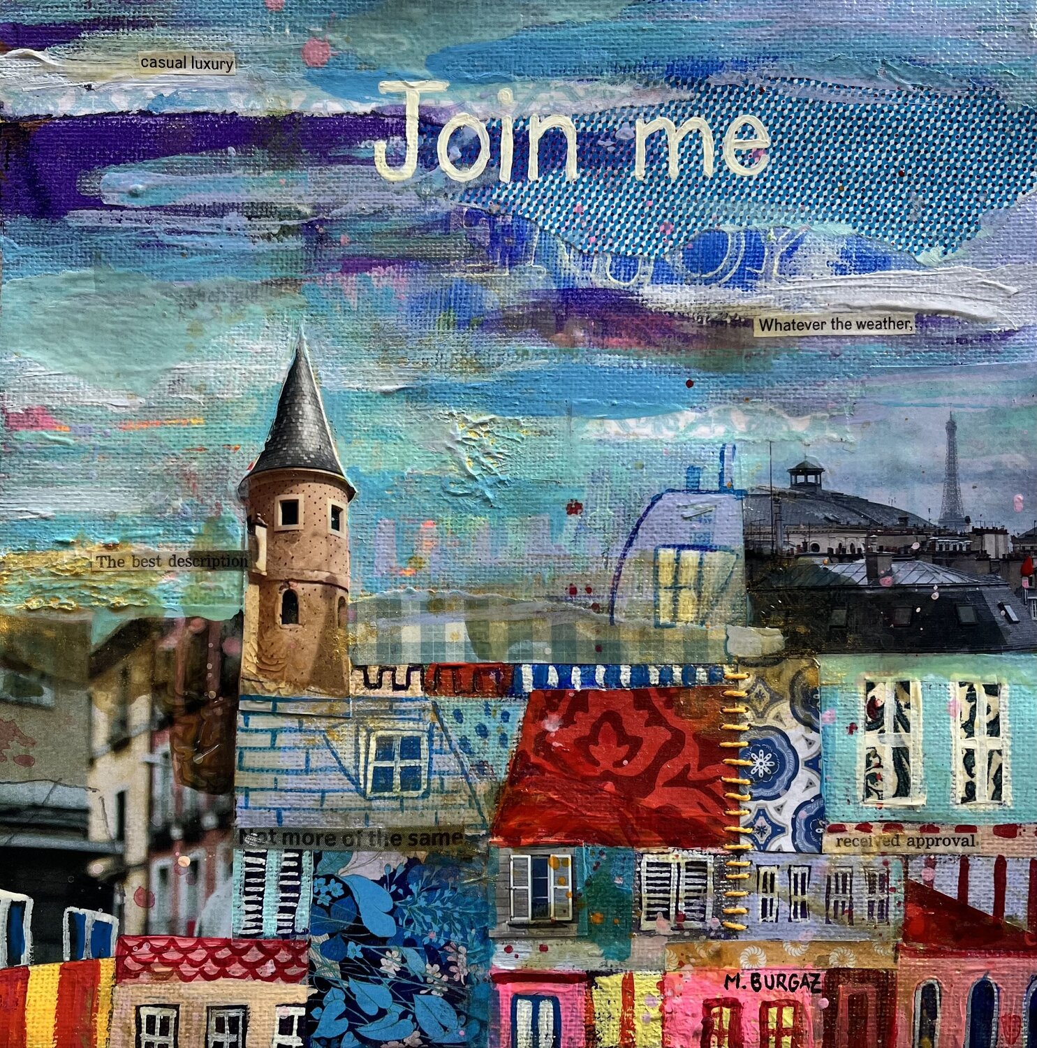Join me María Burgaz