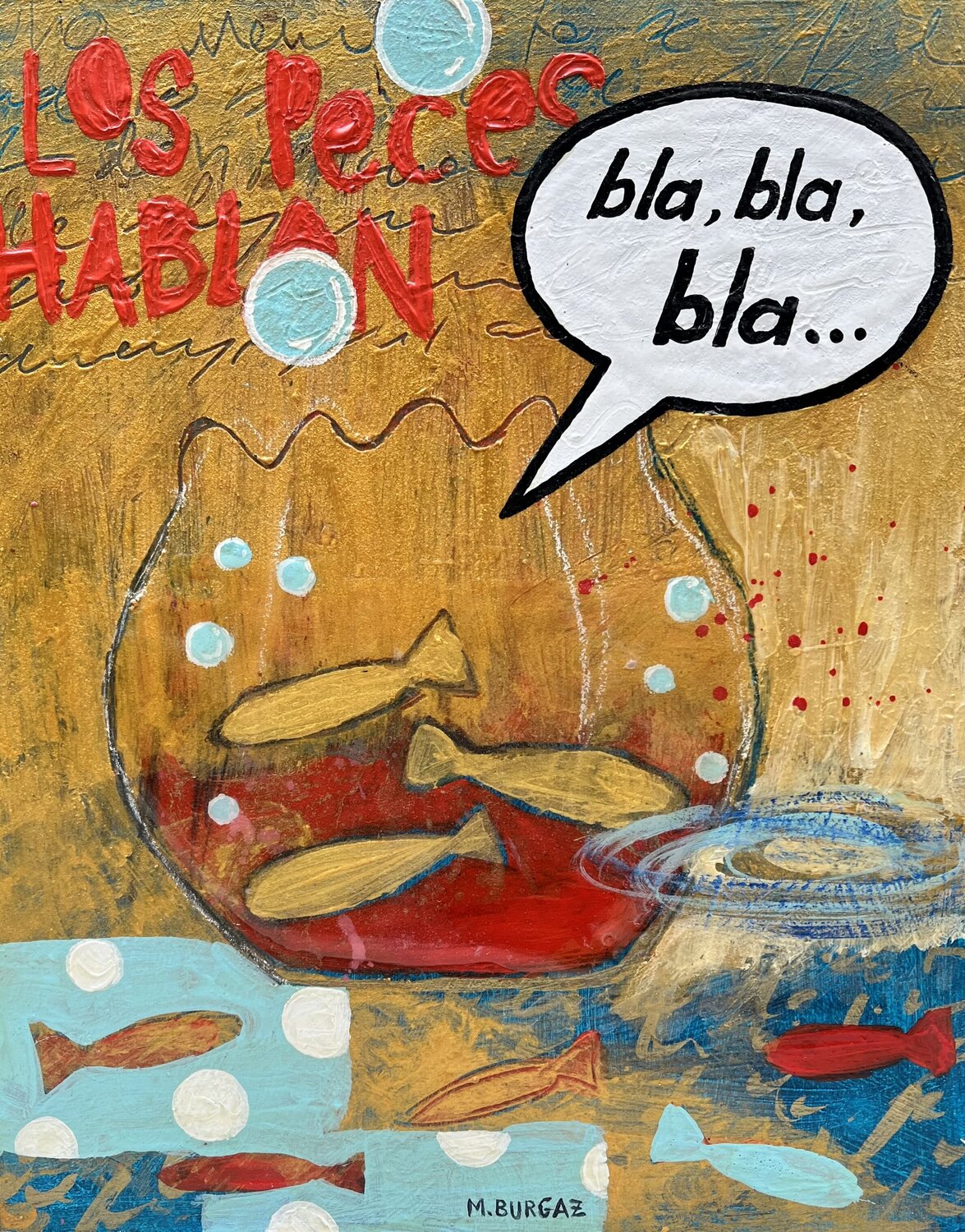 Los peces hablan María Burgaz