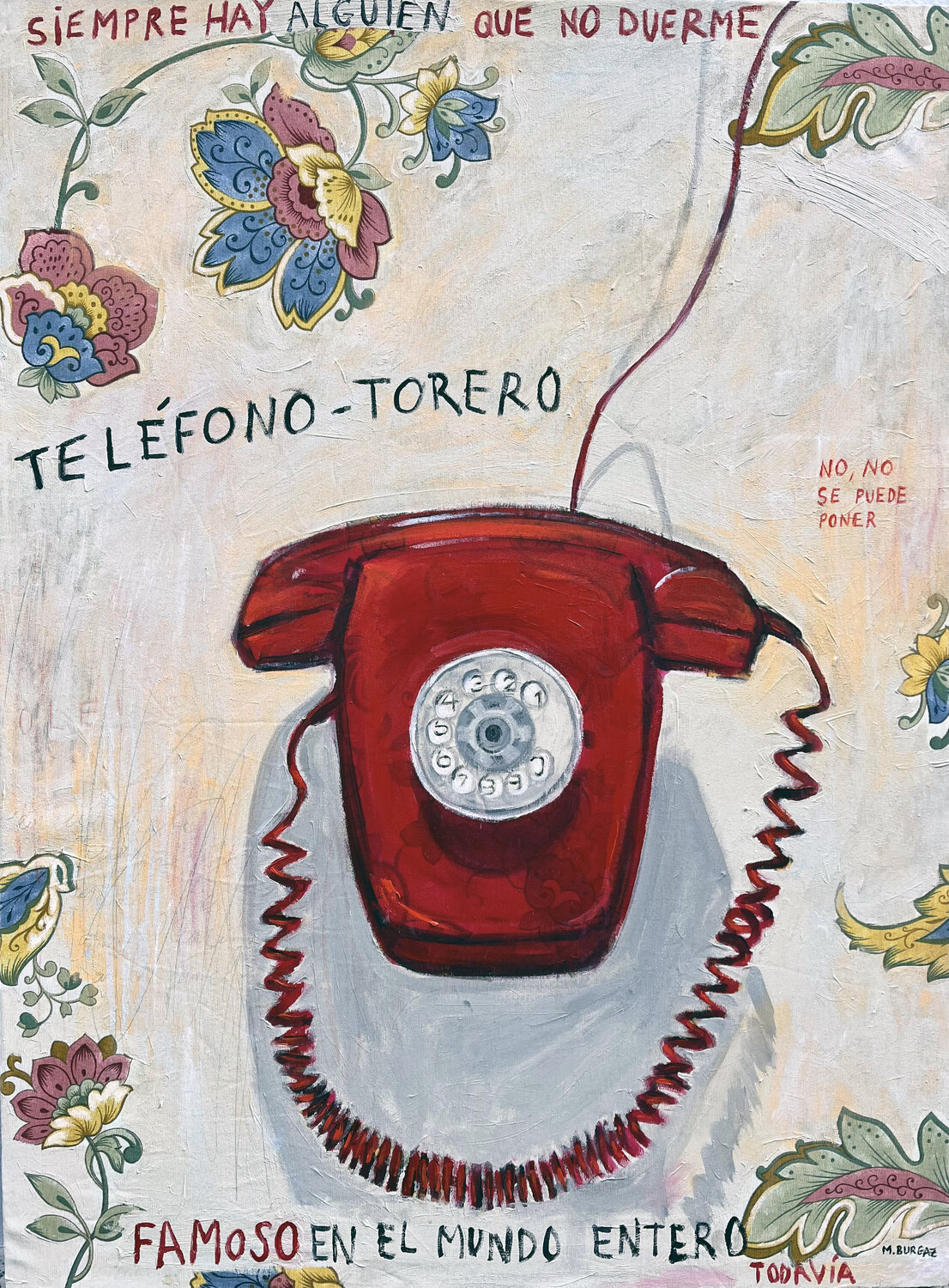 Es un teléfono María Burgaz