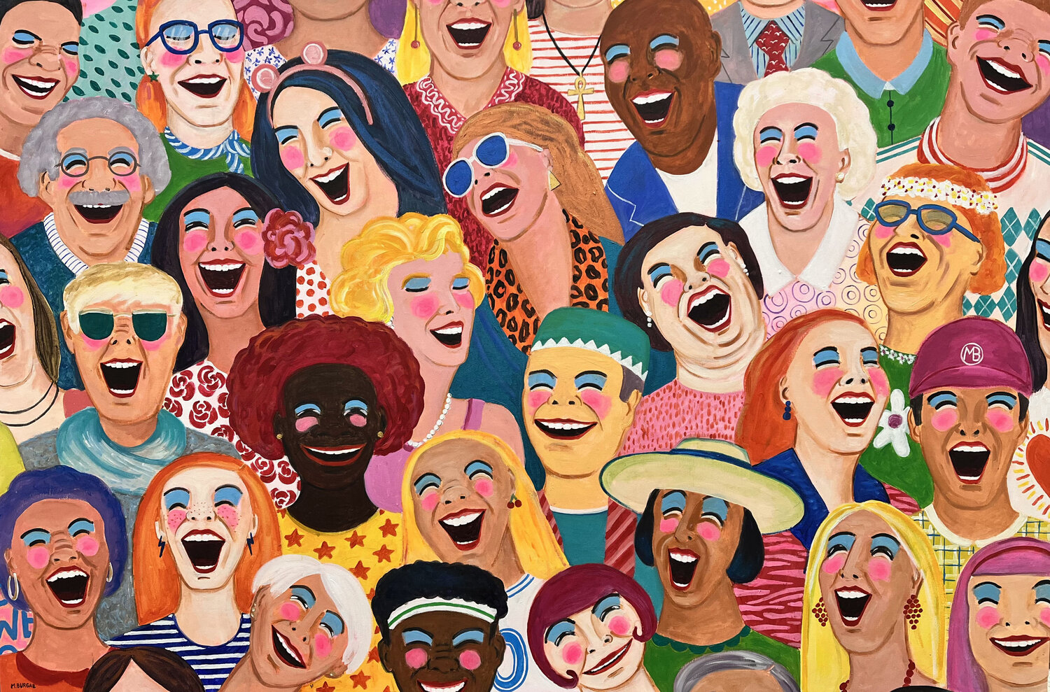 Laughing is free María Burgaz