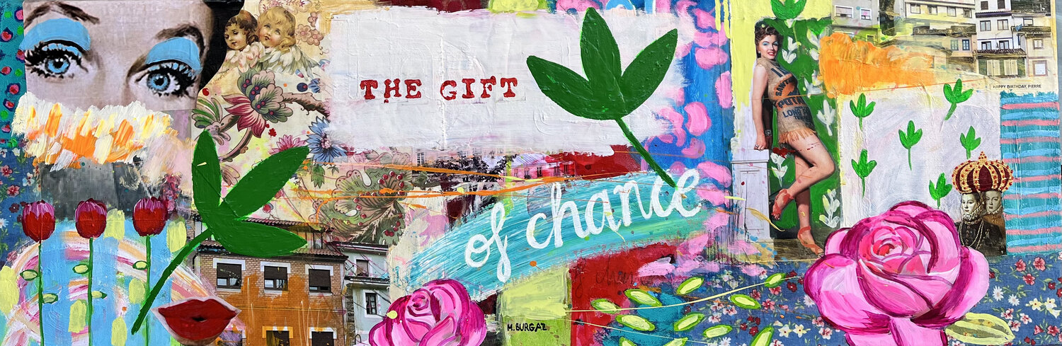 The gift of chance María Burgaz Originalgemälde zu verkaufen