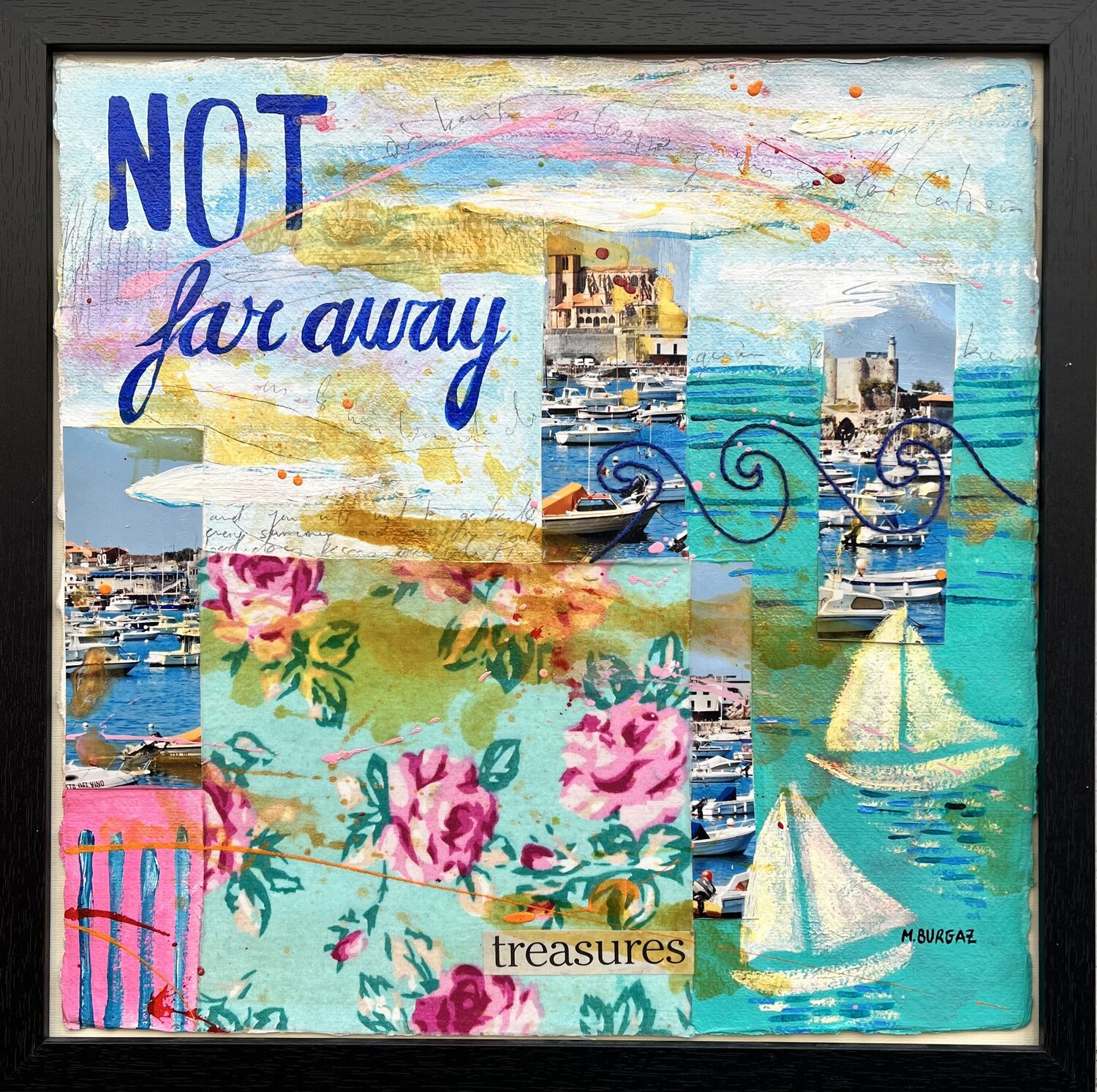 Not so far away María Burgaz Origineel schilderij te koop
