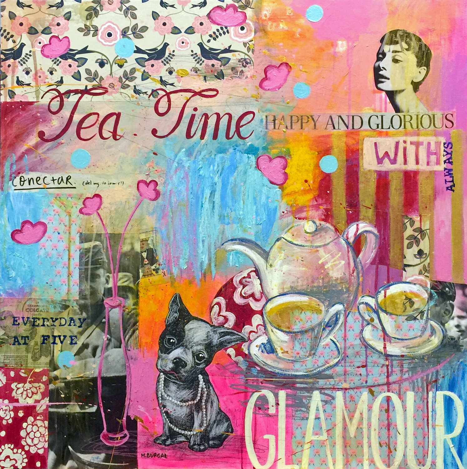 Tea time with glamour María Burgaz