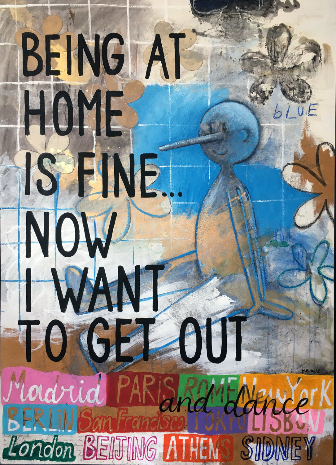 Get out and dance María Burgaz