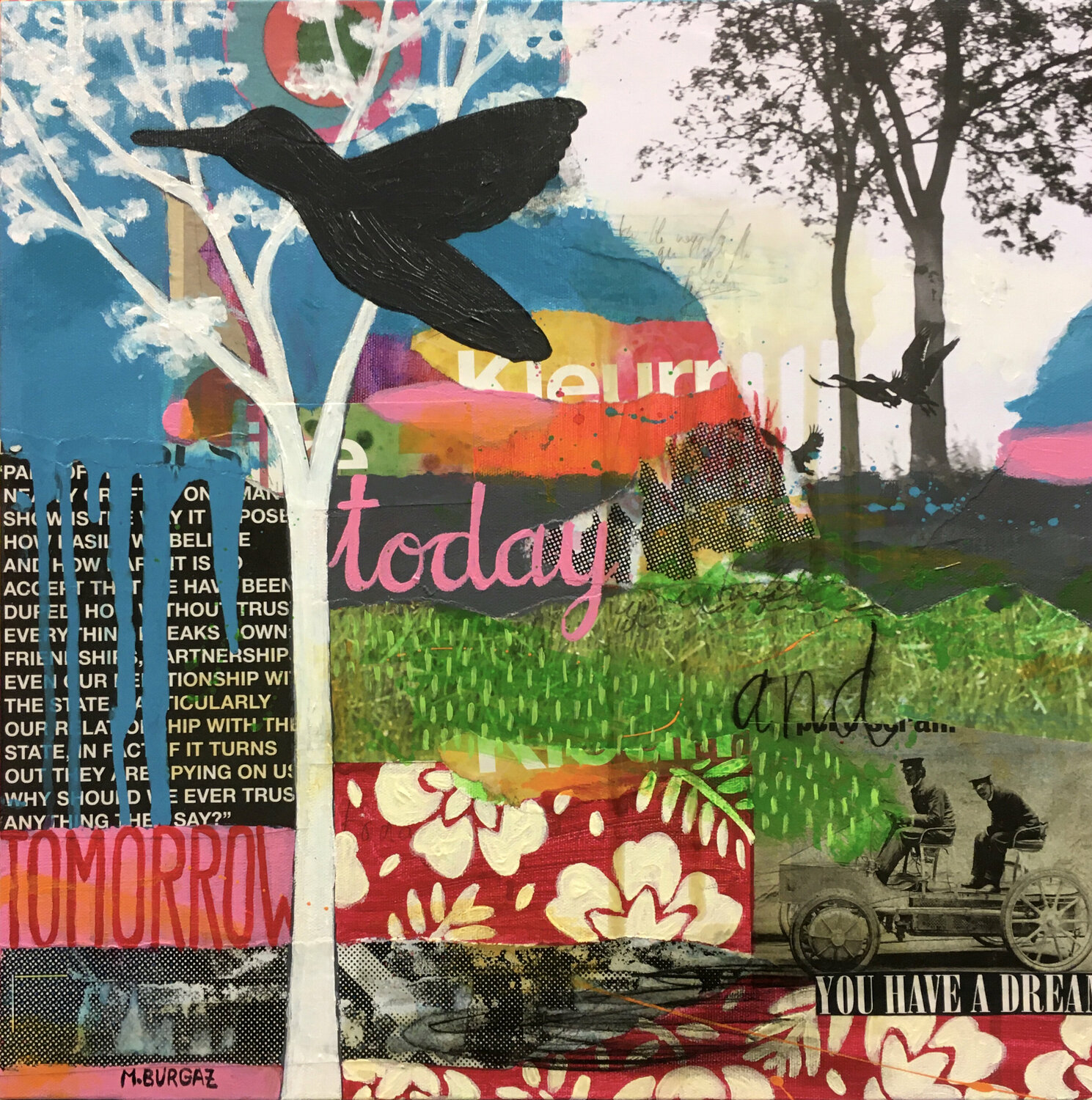 Today and tomorrow María Burgaz