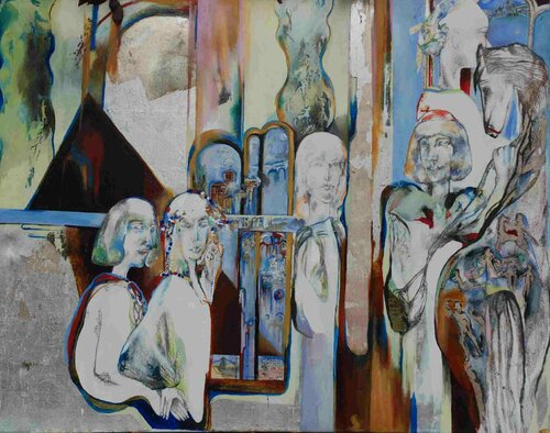 Renaissance van Anette Vargas, Schilderij te koop op Singulart