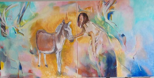 Greece van Anette Vargas, Schilderij te koop op Singulart