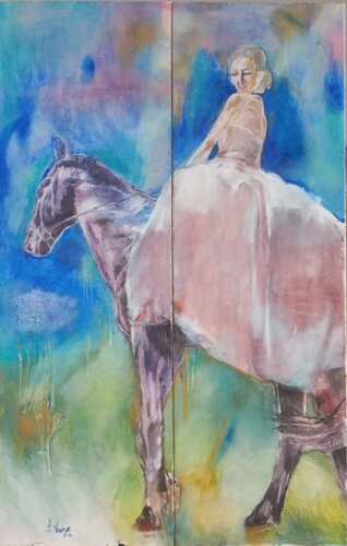 The bride de Anette Vargas, Pintura a la venta en Singulart