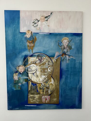 Pellegrini van Anette Vargas, Schilderij te koop op Singulart