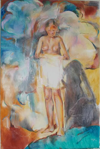 Shadow and destiny van Anette Vargas, Schilderij te koop op Singulart