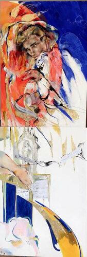 James Dean ,Ikarus van Anette Vargas, Schilderij te koop op Singulart